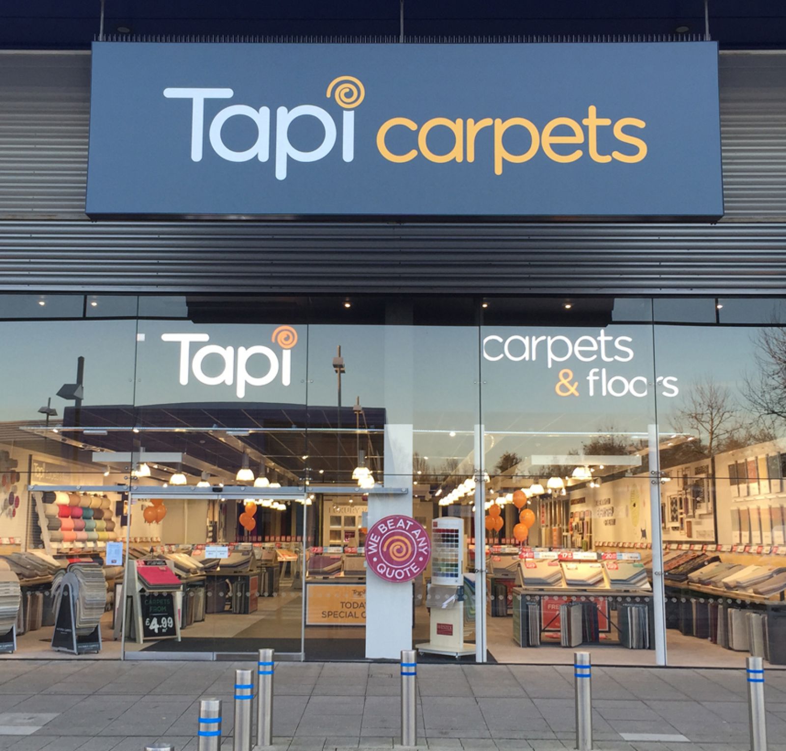 Carpet Shop in Orpington Tapi Carpets, Vinyl & Flooring
